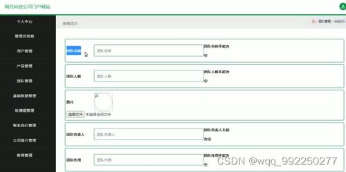 基于ssm网月科技公司门户网站开发与实现论文